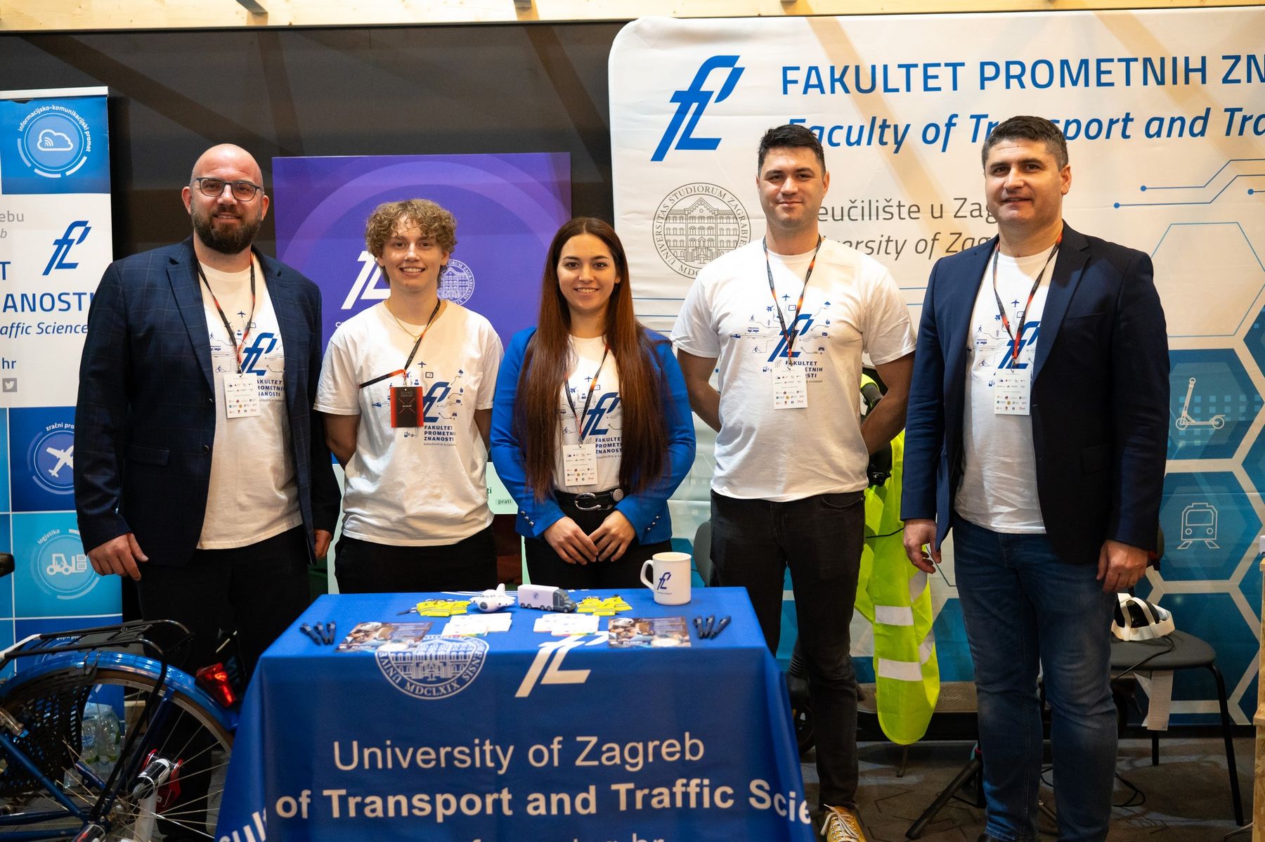 Tim Fakulteta prometnih znanosti na svom štandu na Dubrovnik EXPO-u 2026.